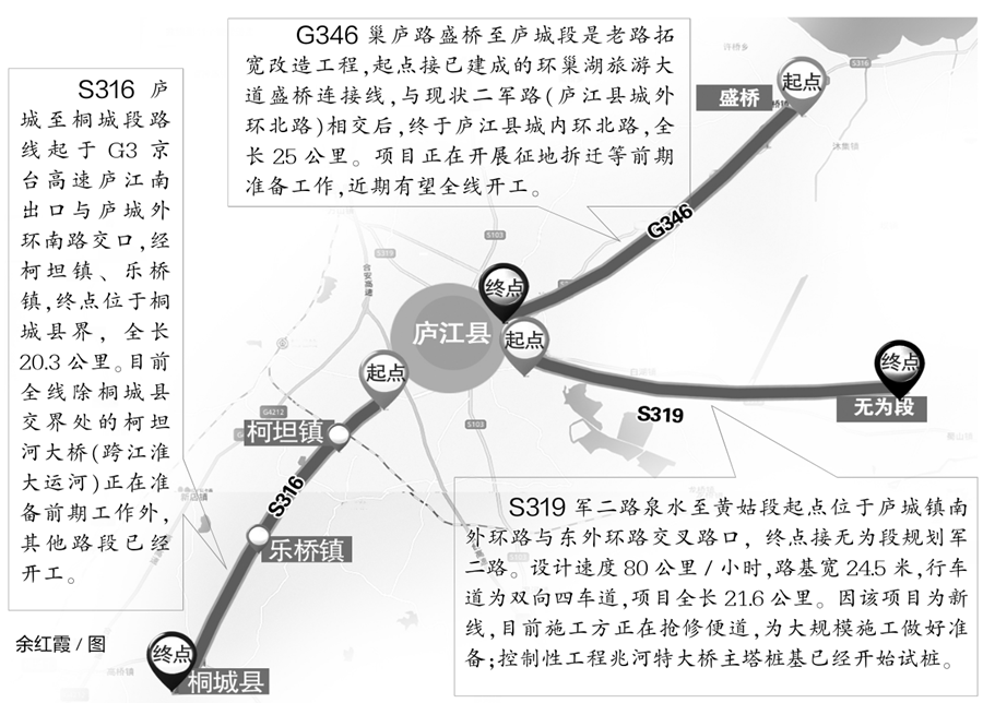 S30铜商高速项目加速推进，庐江高速公路建设迎来新进展